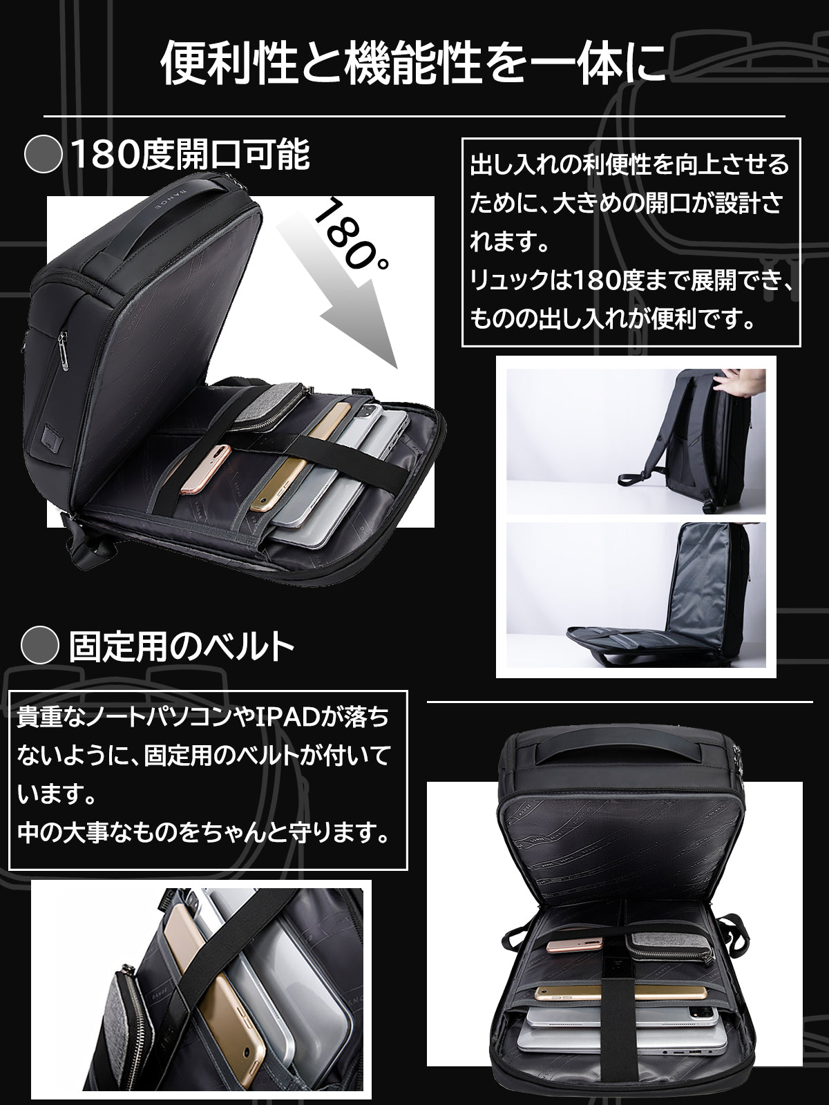 スマートリュック「B&G」